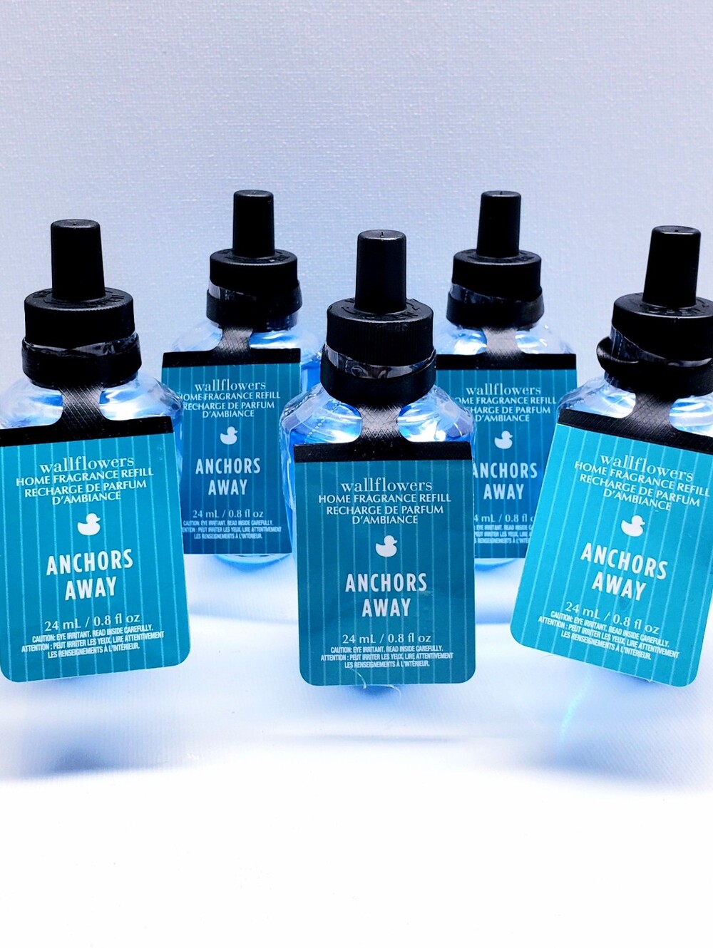 Bath & Body Works ANCHORS AWAY Wallflowers Home Fragrance Refill, 0.8 oz (5 Pcs)
